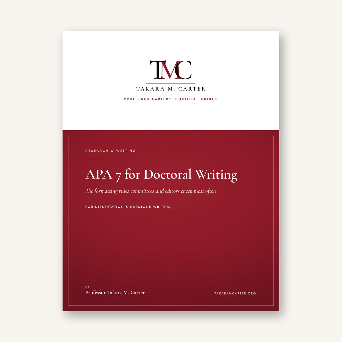 APA 7 for Doctoral Writing