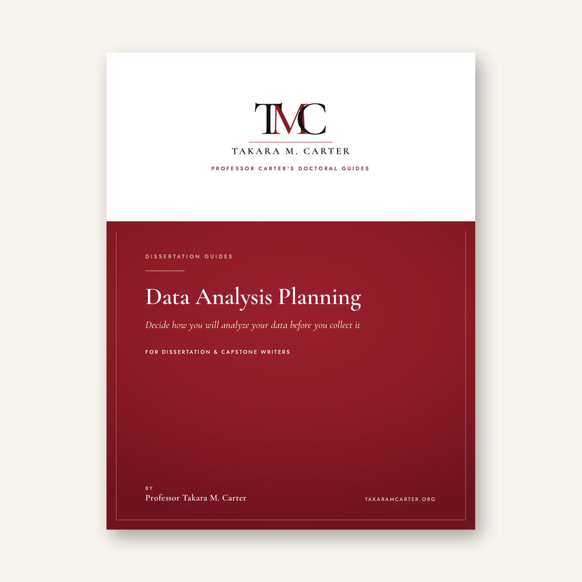 Data Analysis Planning