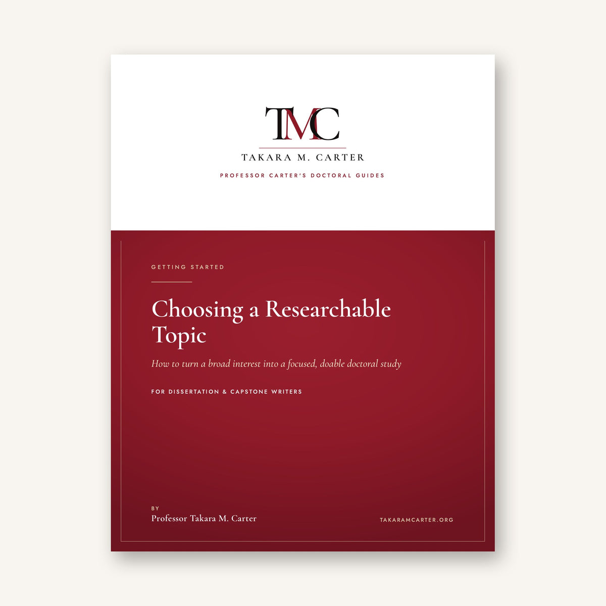 Choosing a Researchable Topic