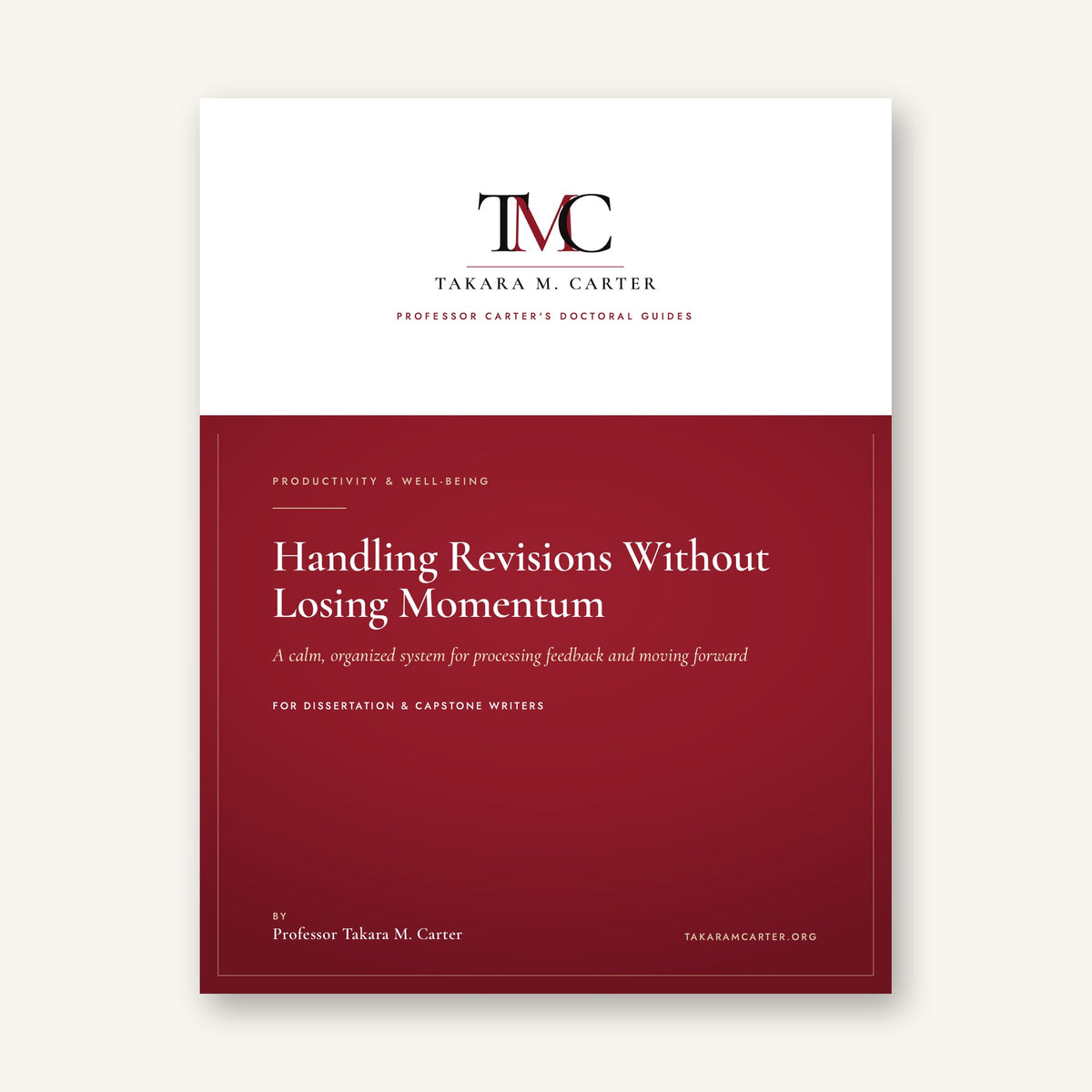 Handling Revisions Without Losing Momentum