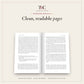 Interior page spread with running heads and page numbers