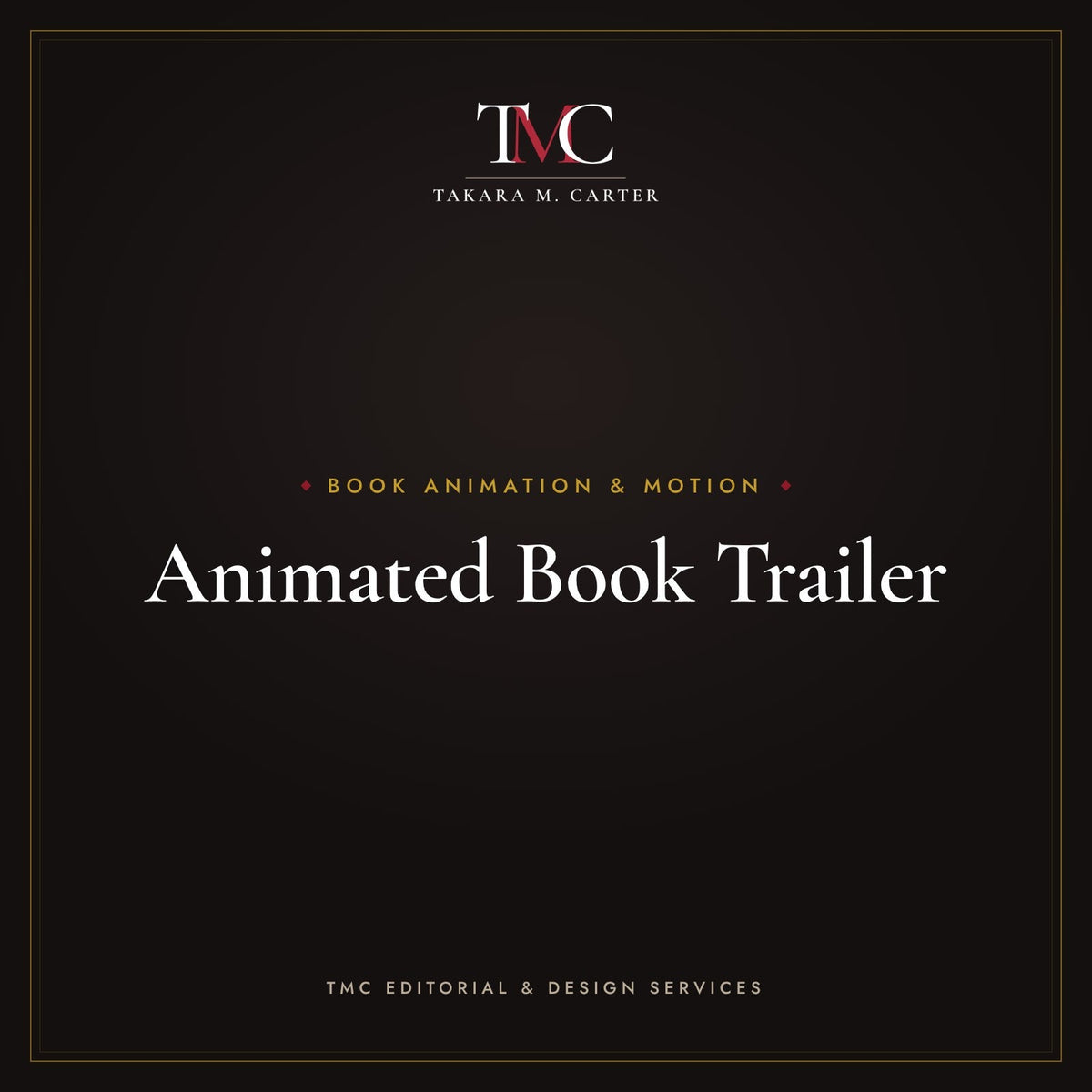Animated Book Trailer · TMC Editorial & Design Services