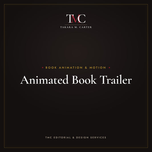 Animated Book Trailer · TMC Editorial & Design Services