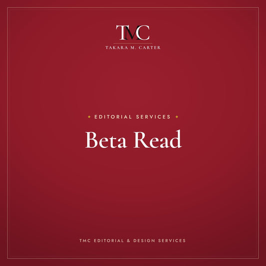 Beta Read · TMC Editorial & Design Services