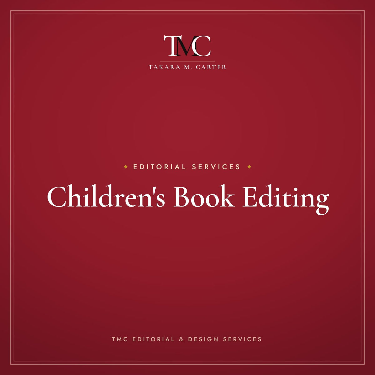 Children's Book Editing · TMC Editorial & Design Services