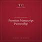 Premium Manuscript Partnership · TMC Editorial & Design Services