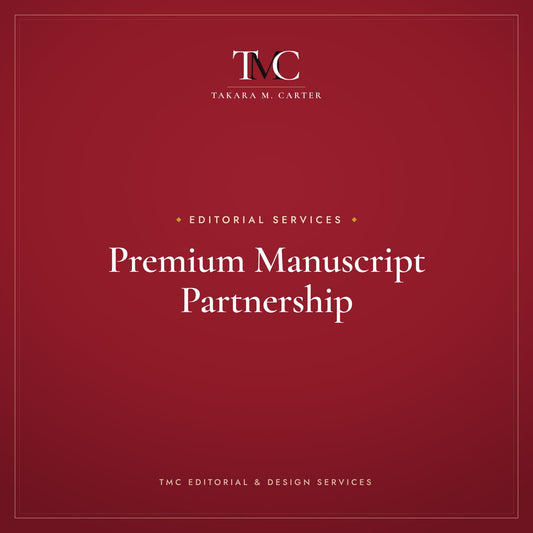 Premium Manuscript Partnership · TMC Editorial & Design Services