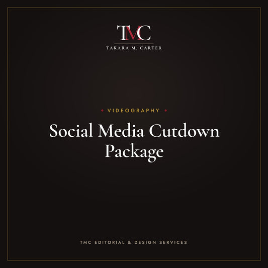Social Media Cutdown Package · TMC Editorial & Design Services