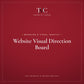Website Visual Direction Board · TMC Editorial & Design Services
